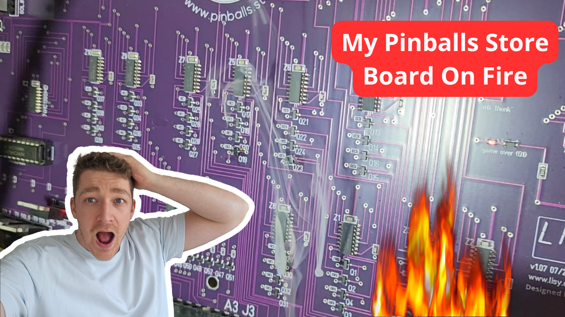 Réparer une Carte Driver Gottlieb System 80 : Remplacer un MOSFET et un Décodeur Grillés