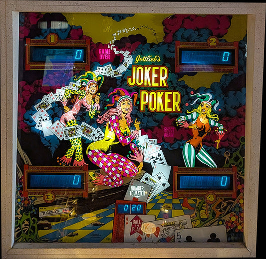 Flipper Joker Poker (Gottlieb, 1978) — fronton