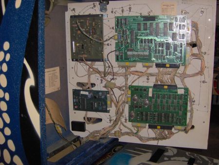 Pinball machine electronics: MPU, driver, power supply, and sound boards from a Gottlieb System 80
