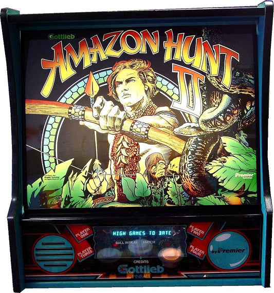 Amazon Hunt II pinball machine