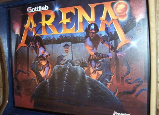Arena pinball machine