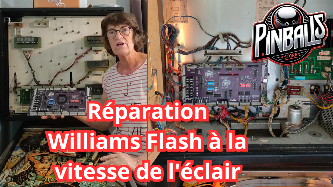 Réparation d’un Williams Flash grâce à la carte WillFA7