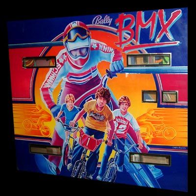 BMX pinball machine