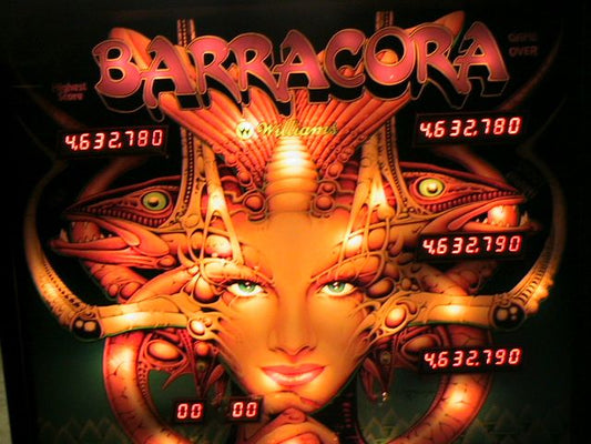 Barracora pinball machine