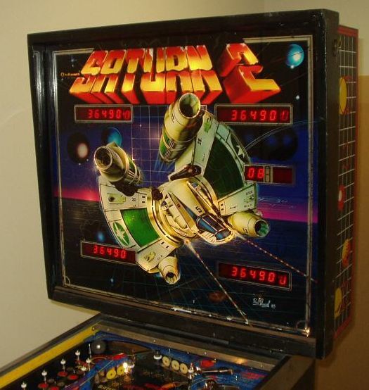 Saturn 2 pinball machine