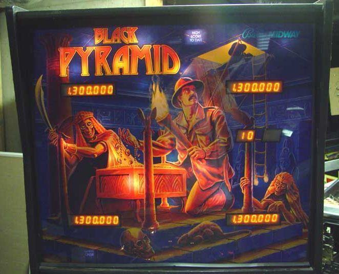 Black Pyramid pinball machine
