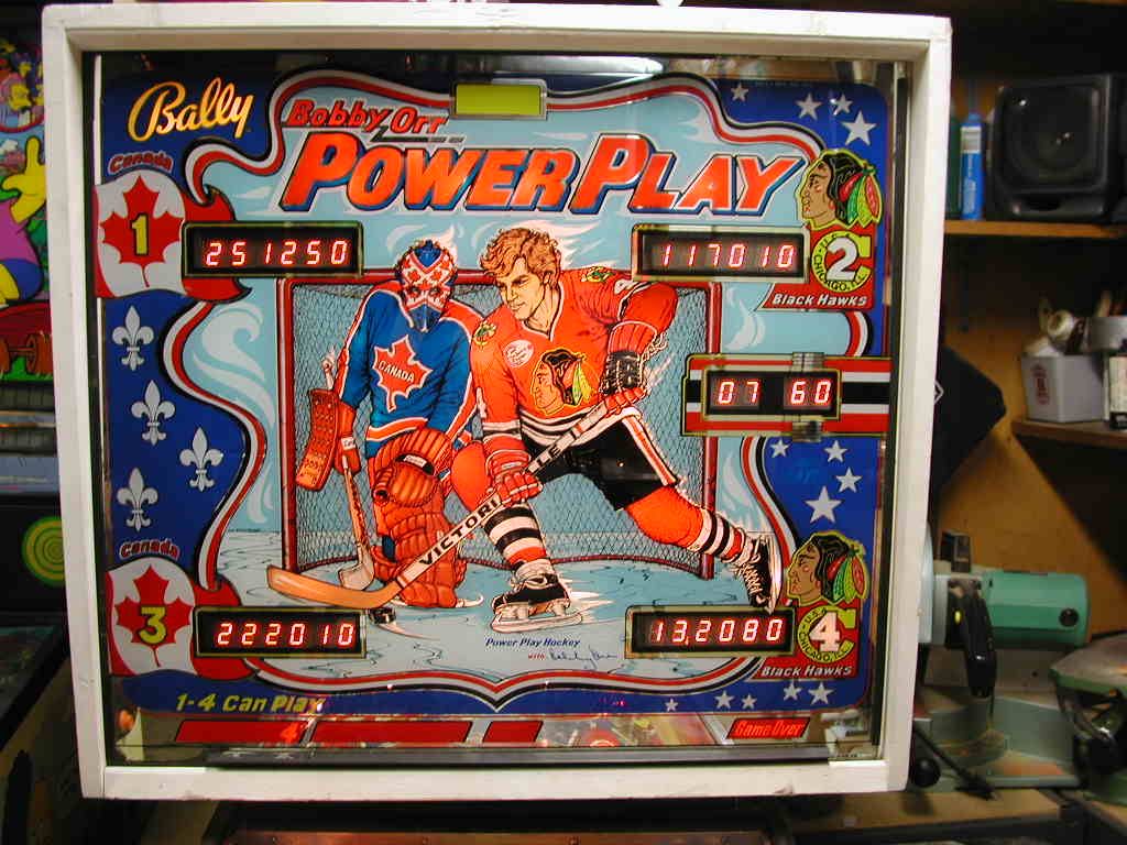 Power Play pinball machine