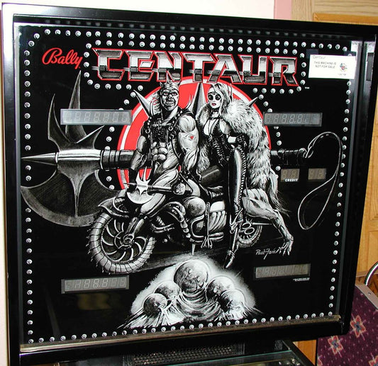 Centaur pinball machine