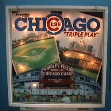 Chicago Cubs Triple Play pinball machine