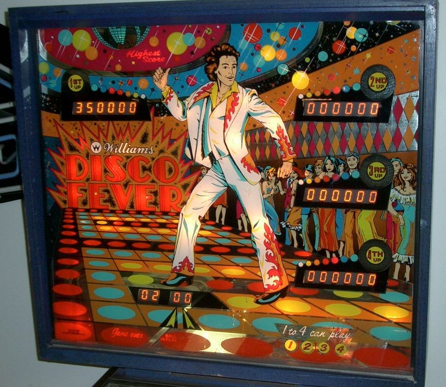 Disco Fever pinball machine