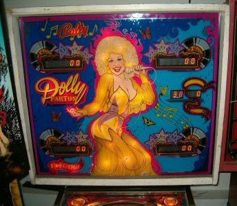 Dolly Parton pinball machine