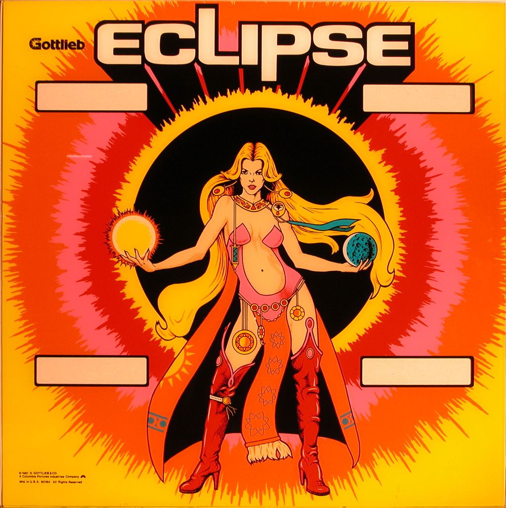 Eclipse pinball machine
