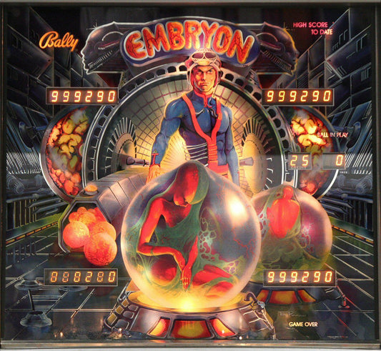 Embryon pinball machine