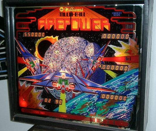 Firepower pinball machine