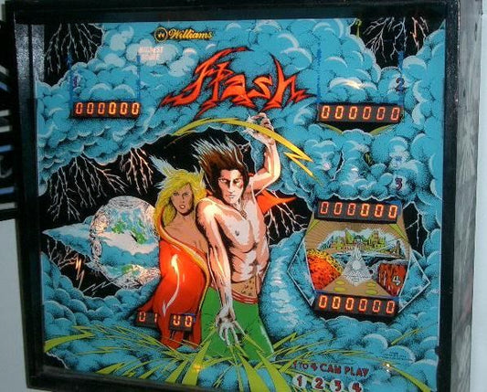 Flash pinball machine