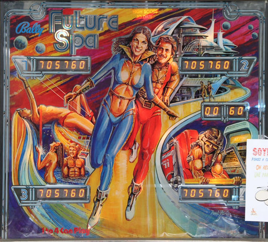 Future Spa pinball machine