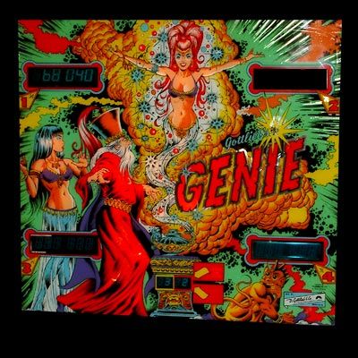 Genie pinball machine