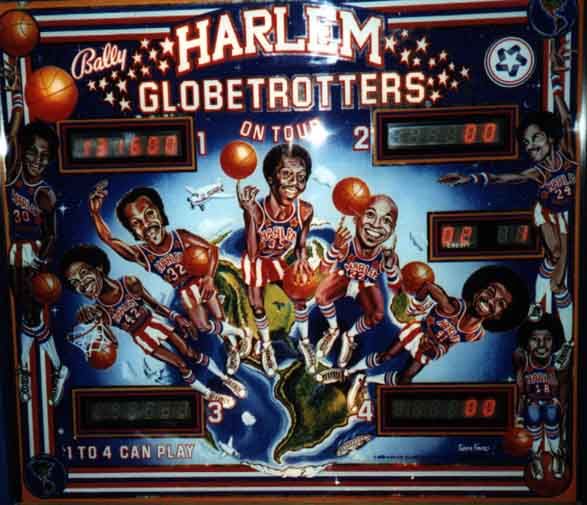 Harlem Globetrotters On Tour pinball machine