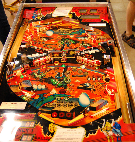 Joust pinball machine