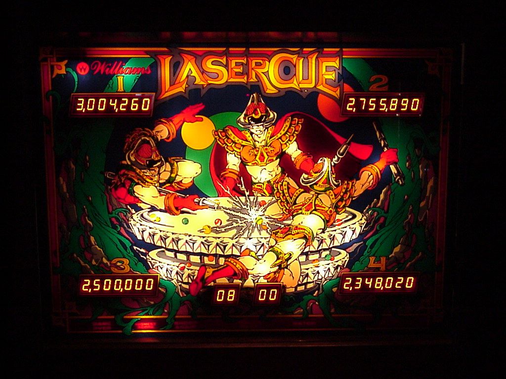 Laser Cue pinball machine
