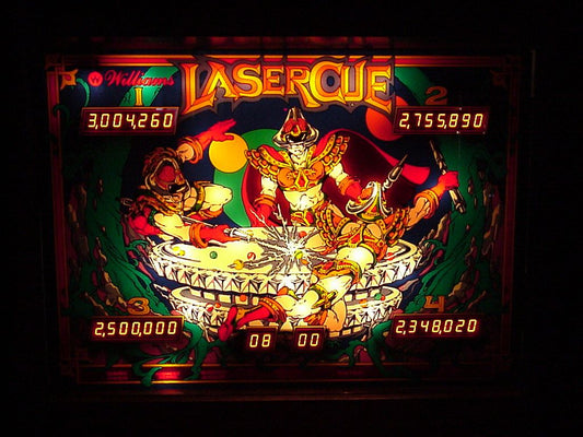 Laser Cue pinball machine