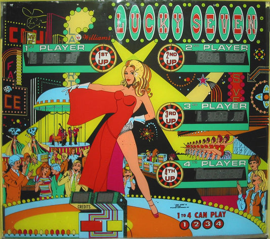 Lucky Seven pinball machine