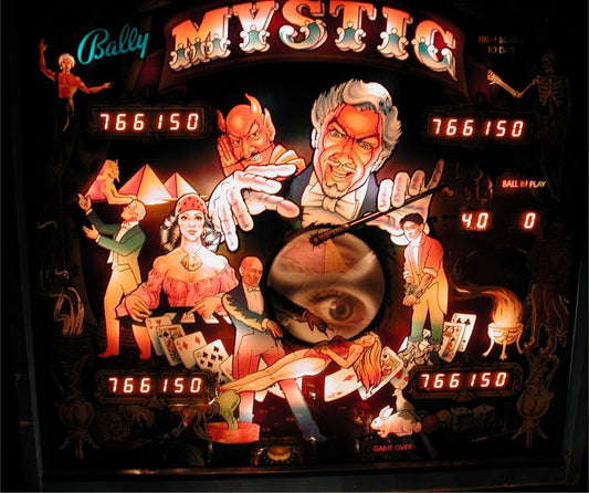 Mystic pinball machine