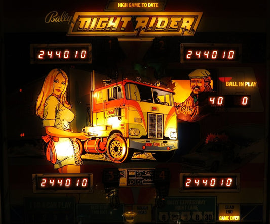 Night Rider pinball machine