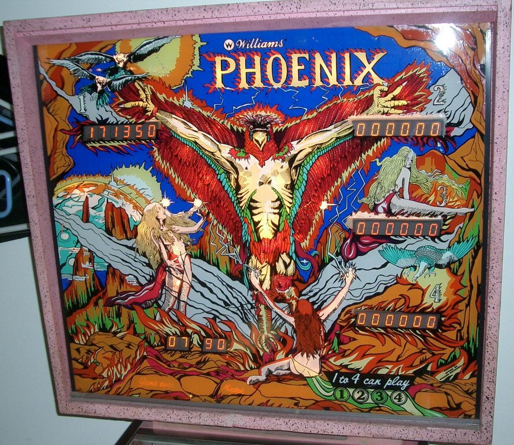 Phoenix pinball machine