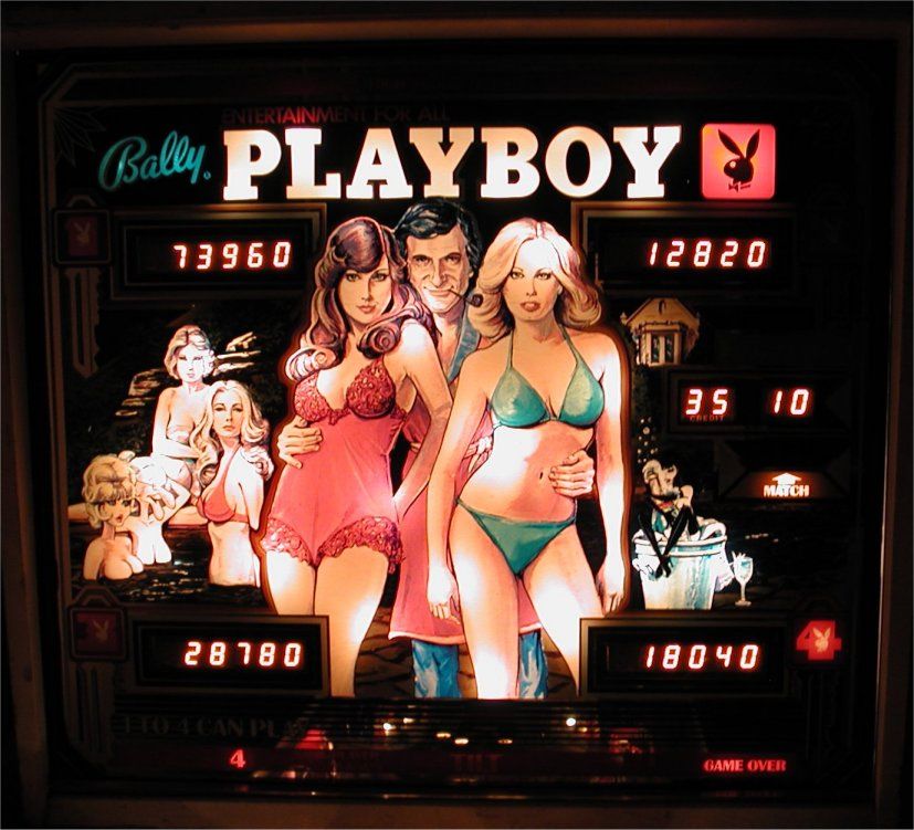Playboy pinball machine