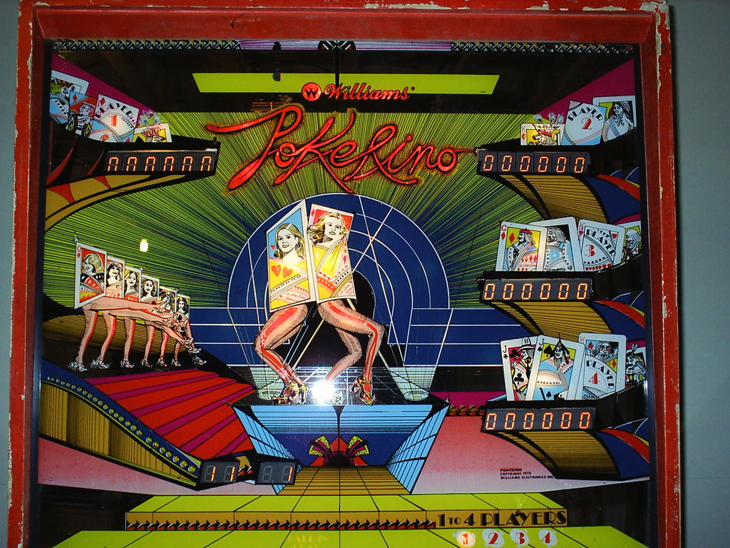 Pokerino pinball machine