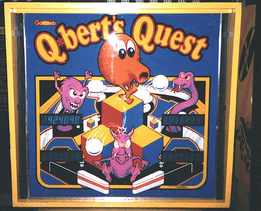 Q*Bert's Quest pinball machine
