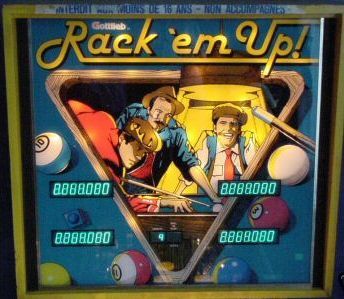 Rack 'Em Up pinball machine