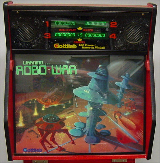 Robo-War pinball machine
