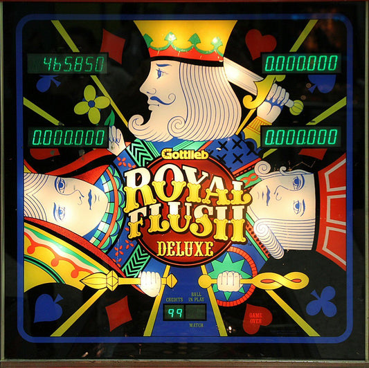 Royal Flush Deluxe pinball machine