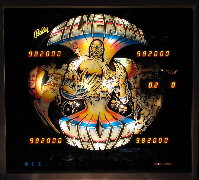 Silverball Mania pinball machine