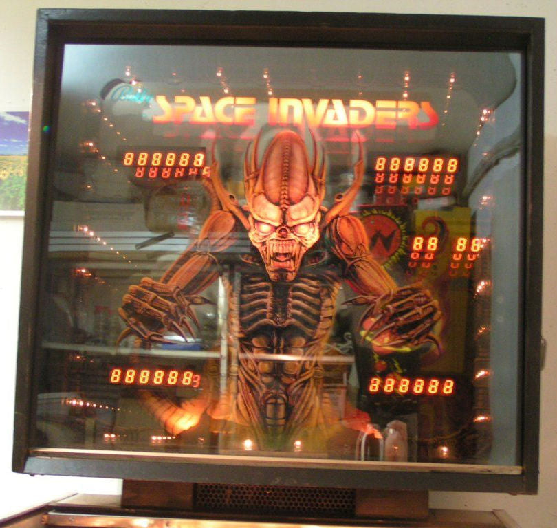 Space Invaders pinball machine