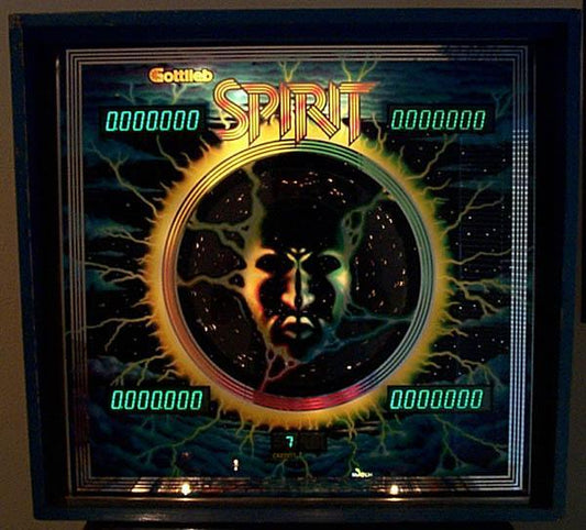 Spirit pinball machine