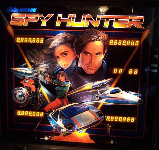 Spy Hunter pinball machine