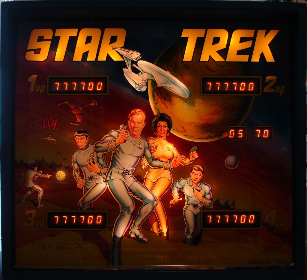 Star Trek pinball machine