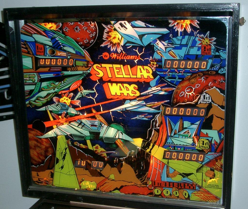 Stellar Wars pinball machine