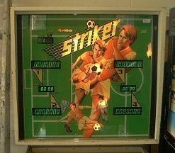 Striker pinball machine
