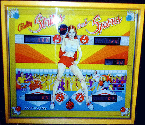 Strikes and Spares pinball machine