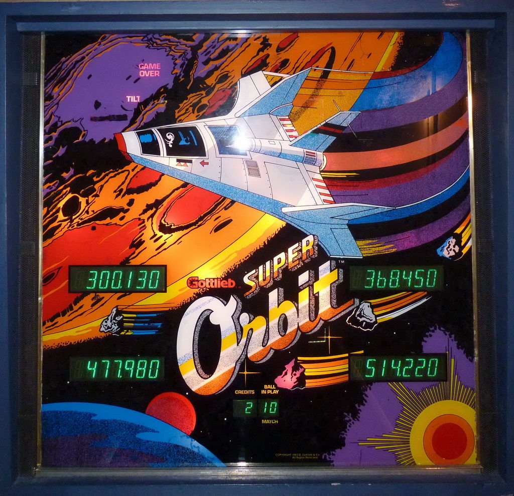 Super Orbit pinball machine