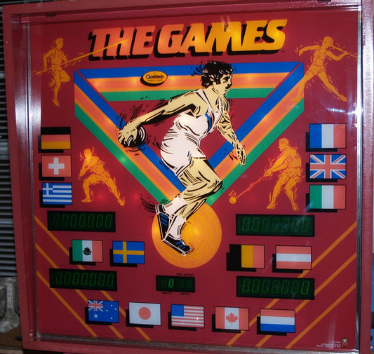 The Games pinball machine