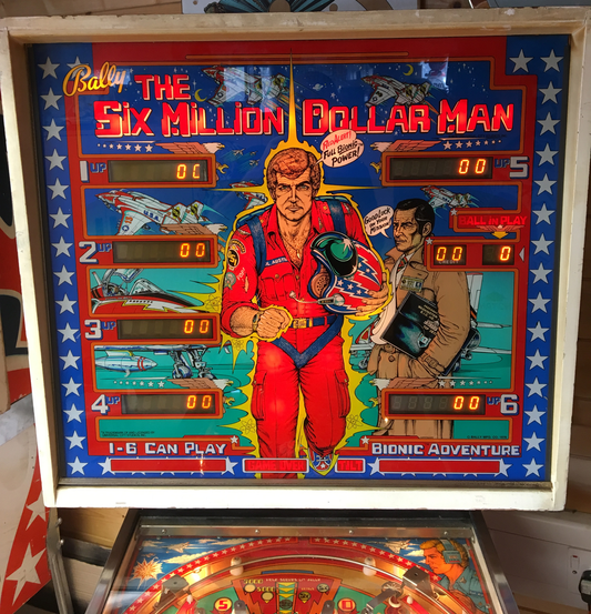 Six Million Dollar Man pinball machine