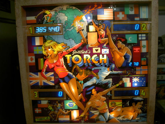 Torch pinball machine