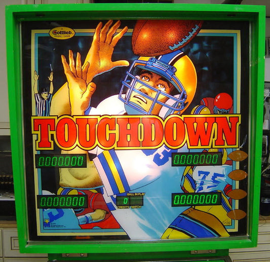 Touchdown pinball machine