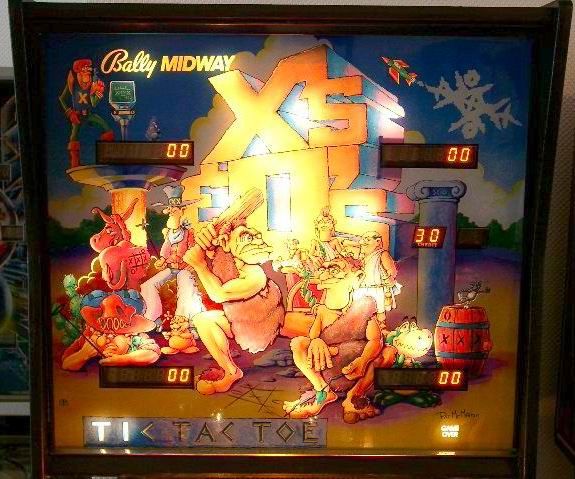 X's & O's pinball machine