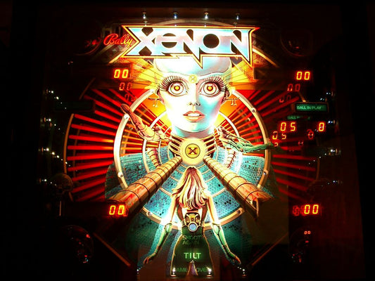 Vintage Bally Xenon solid-state pinball machine